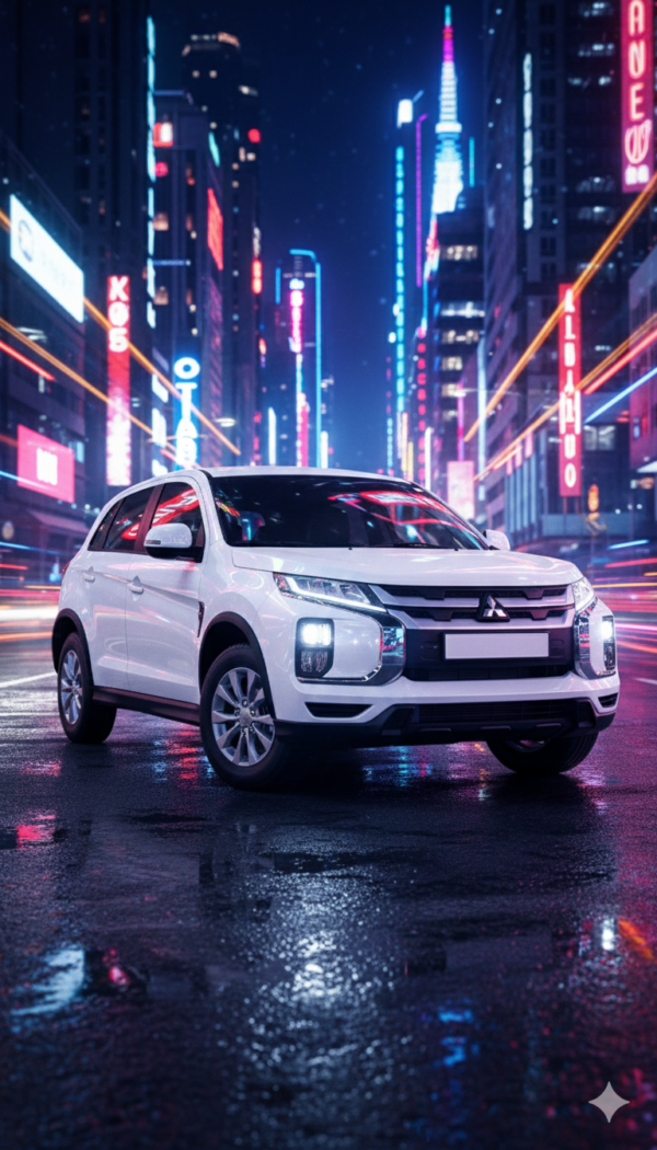 Mitsubishi ASX white- 2025